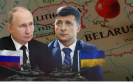 یوکرین بیلا روس کی سرحد پر روس کے ساتھ مذاکرات پر آمادہ