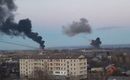 روس نے یوکرین پر حملہ کر دیا، دارالحکومت کیف دھماکوں سے گونج اٹھا