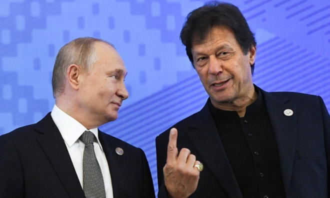 وزیراعظم عمران خان آج روسی صدر پیوٹن سے ون آن ون ملاقات کریں گے