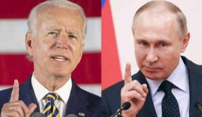 Joe Biden and President Putin