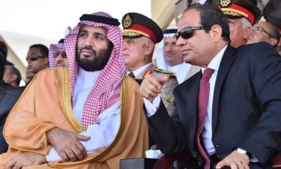 Muhammad bin Salman and Abdel Fattah al-Sisi