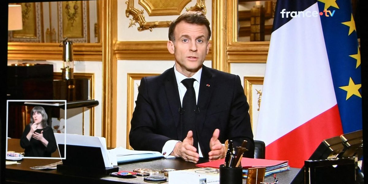 Macron's Popularity Inches Up Amid Middle East Crisis