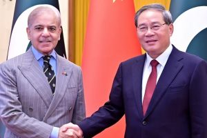 Pakistan and China Pledge Joint Push for Mideast Peace