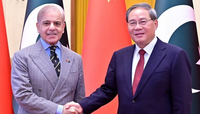 Pakistan and China Pledge Joint Push for Mideast Peace