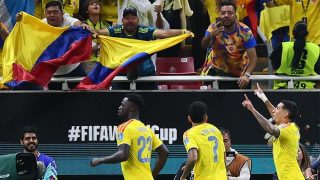 Munoz Strike Sends Colombia Into World Cup Knockouts