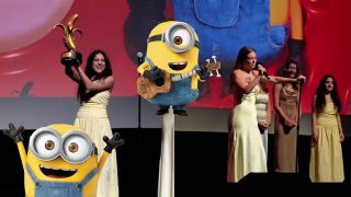 Minion Singing Contest Steals Spotlight at LA Premiere