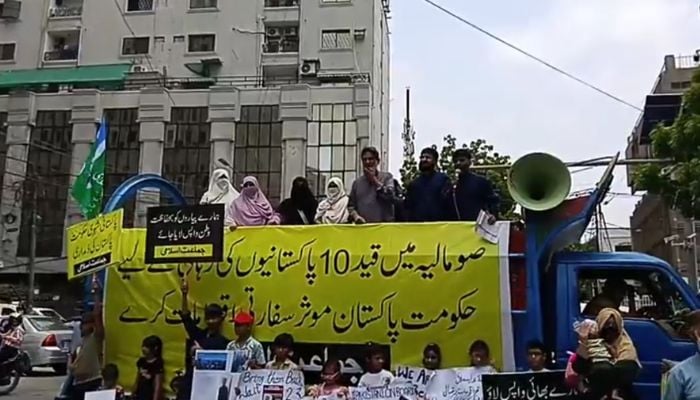 Families Demand Action for Pakistanis Held by Somali Pirates