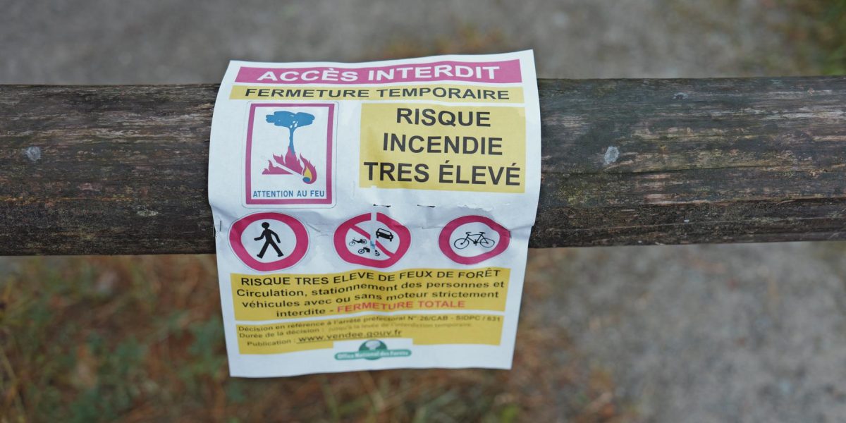 Southern France on Red Alert as Wildfire Danger Peaks