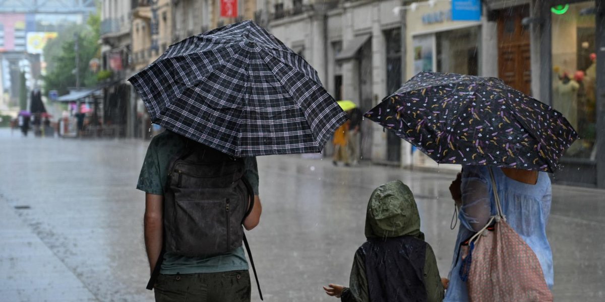 Severe Thunderstorms Sweep France After Heatwave