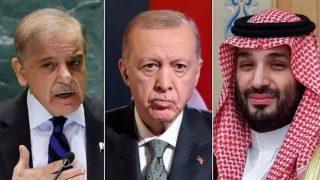 Erdogan, Shehbaz in Saudi Arabia for Key Talks