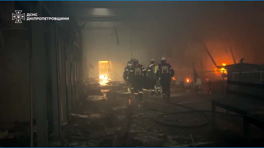 Russian Drones Kill 16 in Kryvyi Rih Shopping Centre