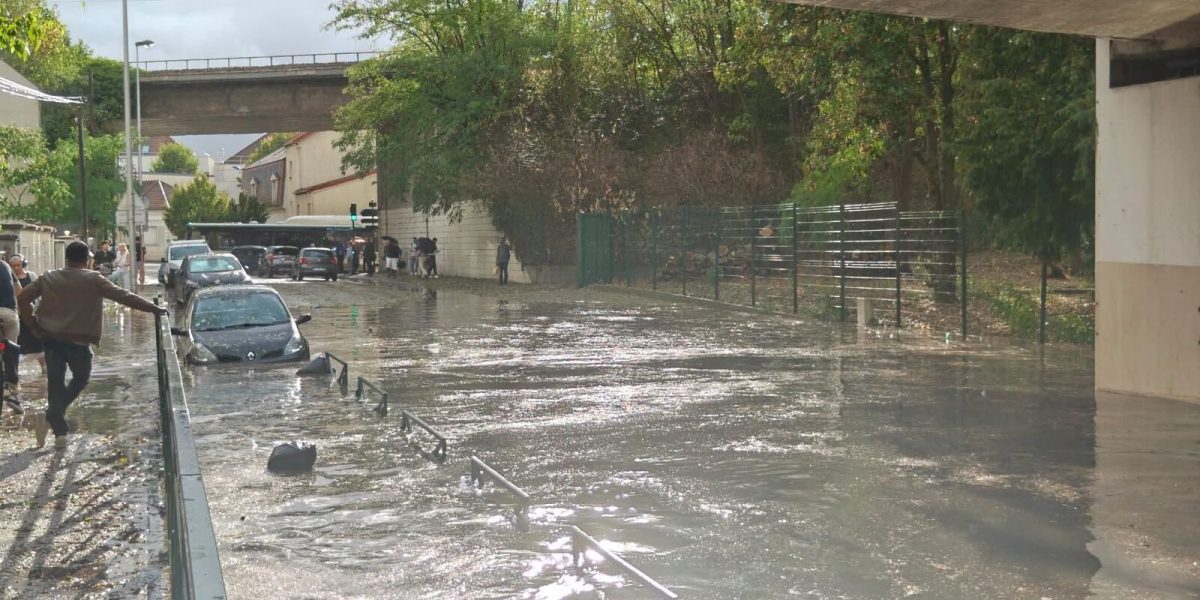 Freak Storm Floods Val-de-Marne in 20 Minutes