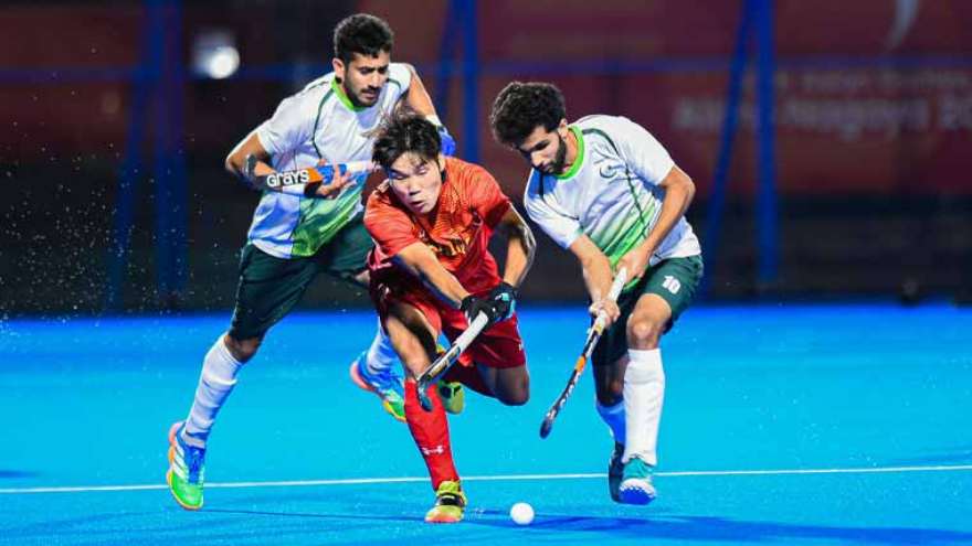 Pakistan Cruise Past China 3-0 to Extend Asian Games Hockey Streak