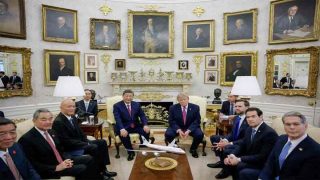 Senate Democrats Blast Trump-Xi Summit as Pageantry Over Substance