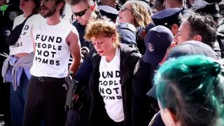 Susan Sarandon Among 100+ Arrested at Anti-Netanyahu Protest Outside UN