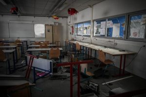 High School Near Bordeaux Ransacked During Student Protests, Causing Massive Damage