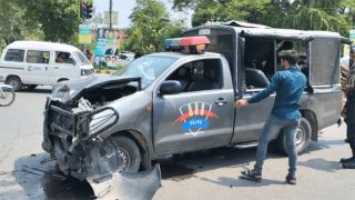 Elite Force Officer Killed, Five Injured as Vehicle Overturns Near Qureshi Interchange