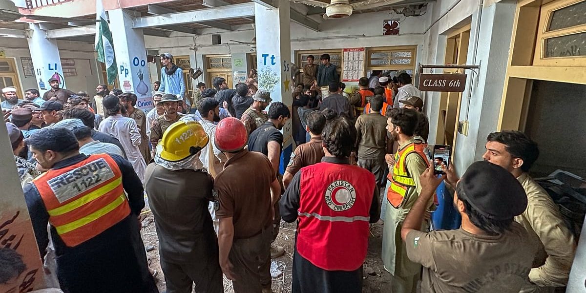 School Roof Collapse in Pakistan Kills at Least 28 Children