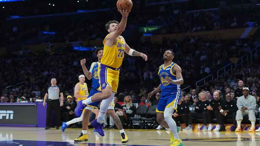 Doncic and Kessler Usher In New Era as Lakers Rout Warriors