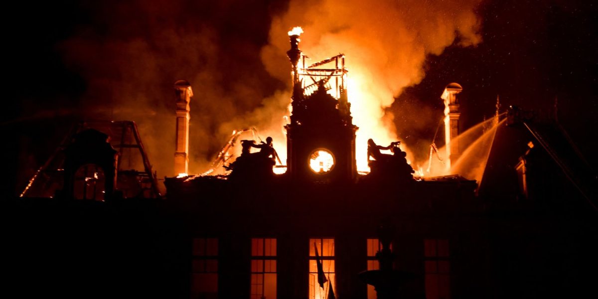 Limoges City Hall Arson: Suspect Arrested as Belfry Collapses