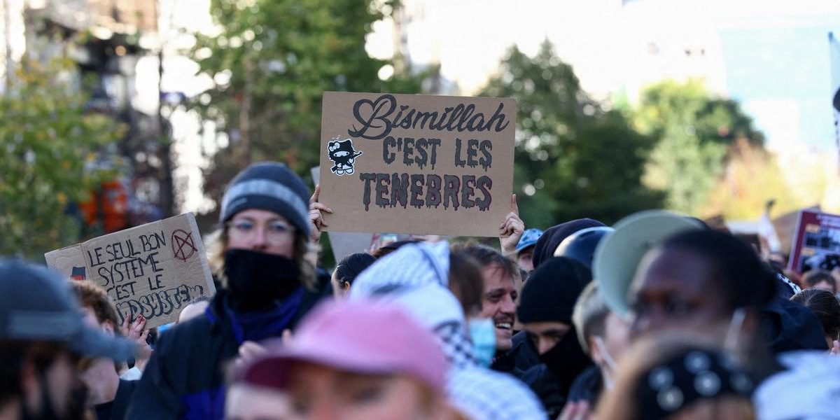 Muslim Activists Target "Bismillah" Protest Slogans in France