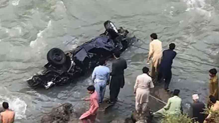 Tragedy in Neelum Valley: Four Children Drowned as School Vehicle Plunges into River