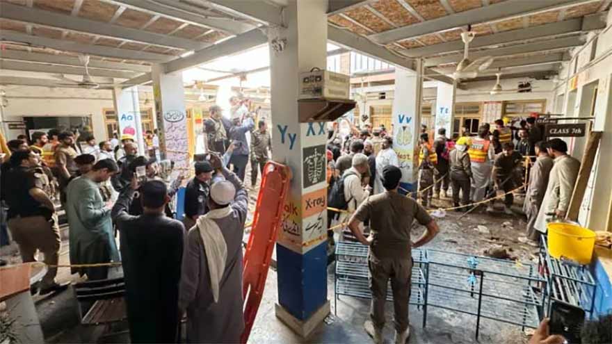 Peshawar School Roof Collapse Kills 35 as One Family Buries Five Children