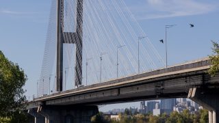 Russian Strike Damages Kyiv's North Bridge Days After South Bridge Attack