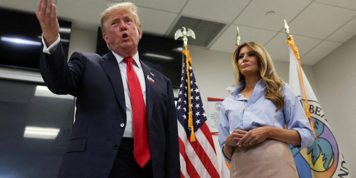 Trump Embraces Early Voting He Once Denounced, Casts Ballot in Florida